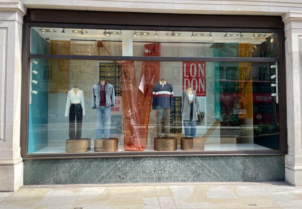 Abercrombie & Fitch opens store on London's iconic Regent Street