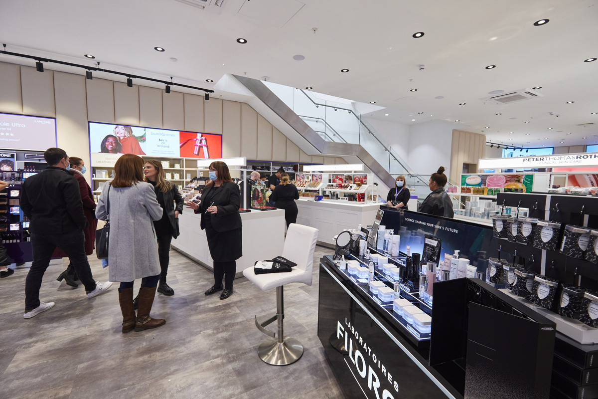 Debenhams.com launches flagship beauty store in Manchester Arndale
