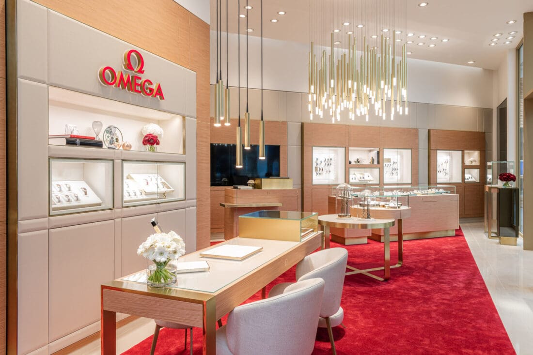 The Watches of Switzerland group opens a new Omega Boutique at