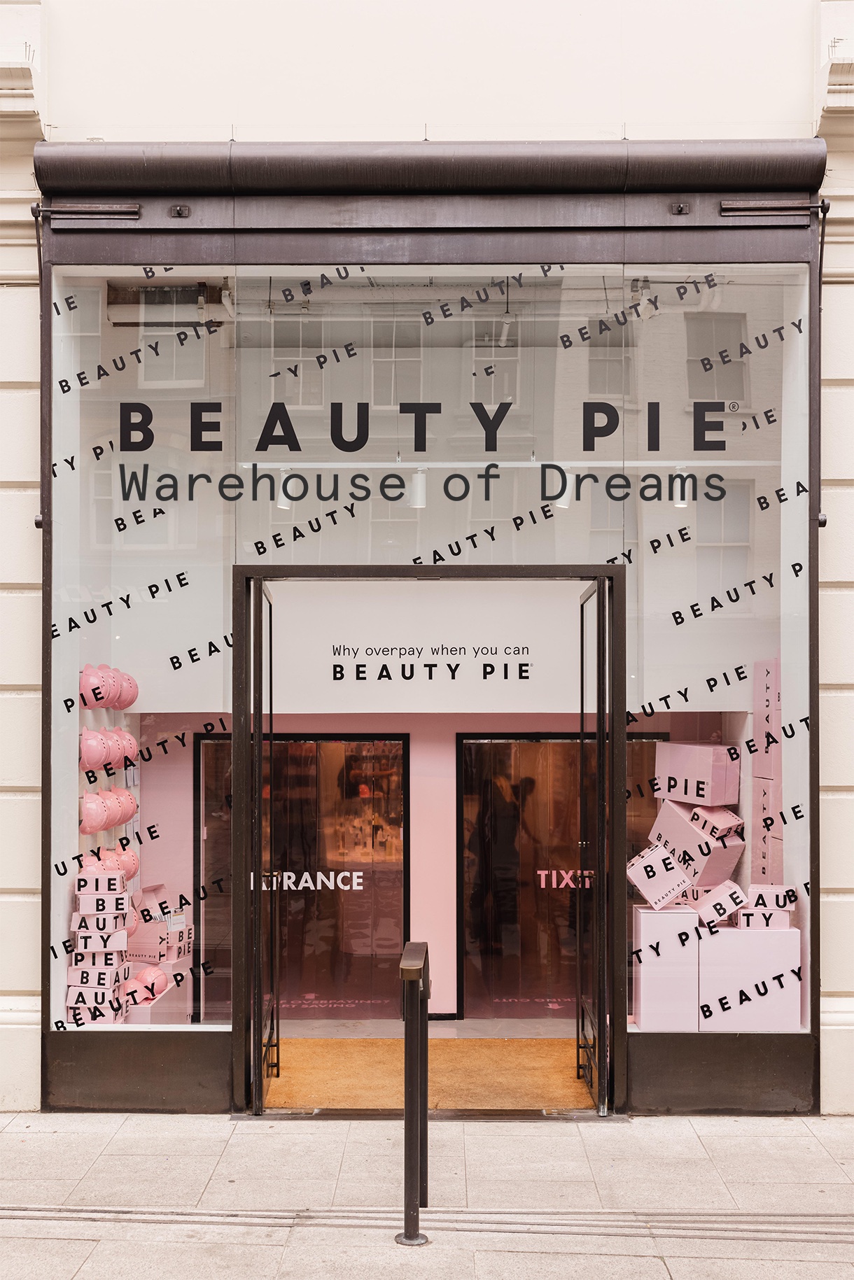 Beauty Pie opens ‘Warehouse of Dreams’ popup in Covent Garden Retail