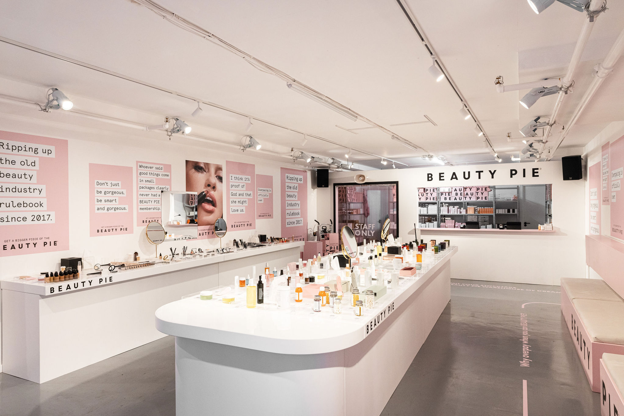 Beauty Pie opens ‘Warehouse of Dreams’ popup in Covent Garden Retail