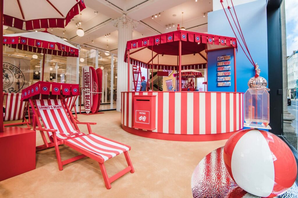 Inside Louis Vuitton's tropical menswear pop-up at Selfridges
