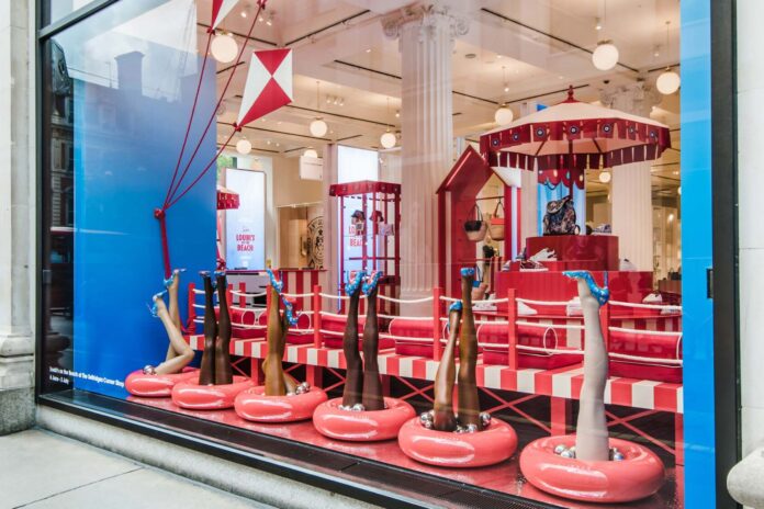 Christian Louboutin takes over the Corner Shop at Selfridges with its Loubiâs on the Beach pop 