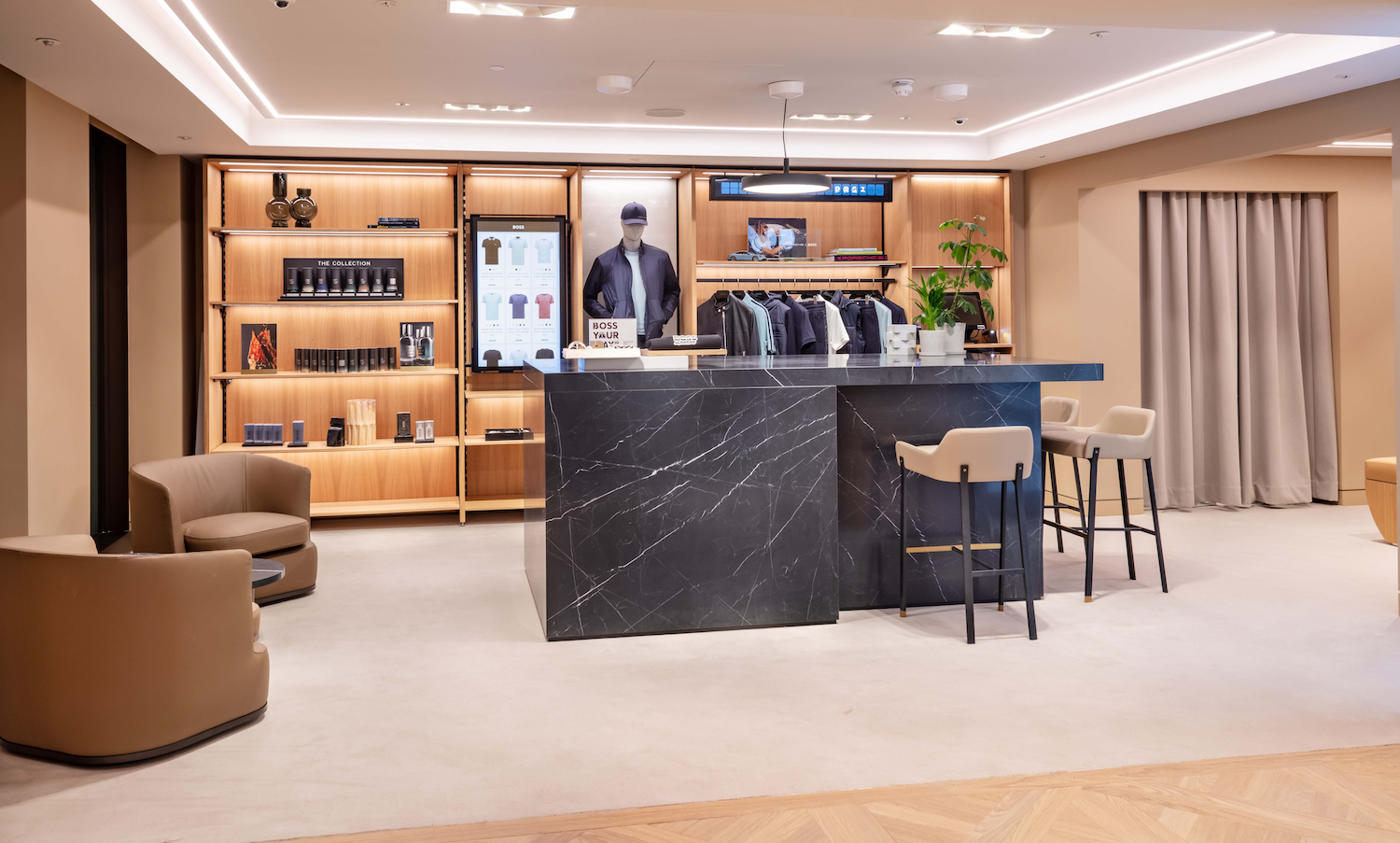 kalorie T Følelse BOSS launch new Oxford Street store concept and experience - Retail Focus -  Retail Design