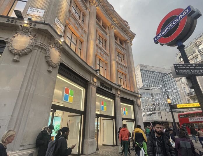 Revisited Microsoft Experience Centre, Regents Street, London Retail