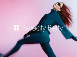 Sweaty Betty signs for Victoria Square in Belfast