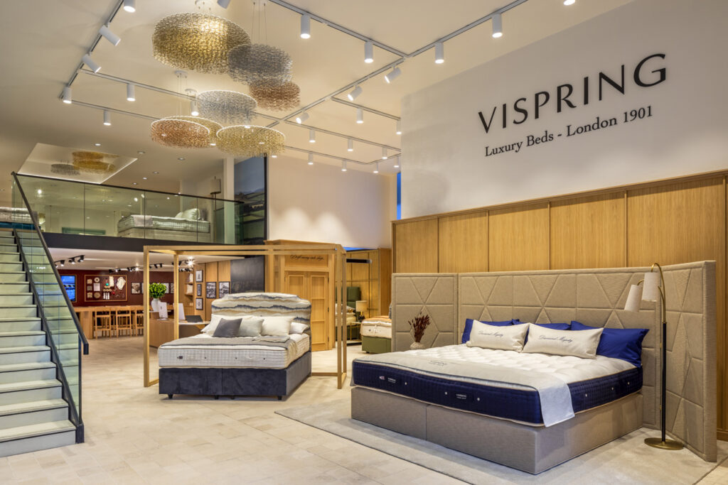 Vispring opens first stand-alone flagship store in London - Retail Focus -  Retail Design
