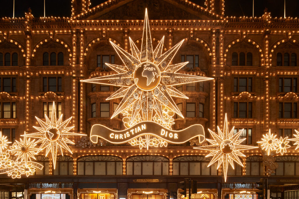 The Fabulous World of Dior transforms Harrods for the Holiday