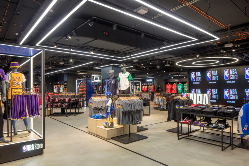 The First NBA Store in the UK has opened