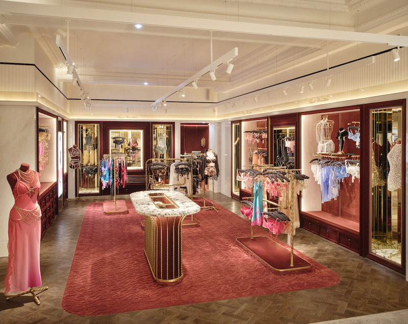 Harrods Unveils Luxurious 'Lingerie & Lounge' Universe in First