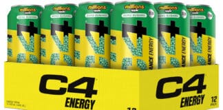 C4 Performance energy unveils new flavour addition to its Millions range
