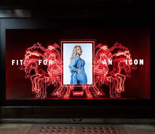 LEVI’S® takes over Selfridges’ Oxford Street storefront for an iconic wholesale partnership