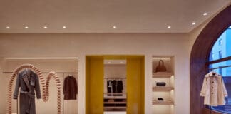 EJM Studio and Tina Vaia Studio craft new retail store for ME+EM inspired by Josef Albers’ artworks