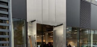 TORMAX iMotion Operators Automate V&A East Storehouse Entrance