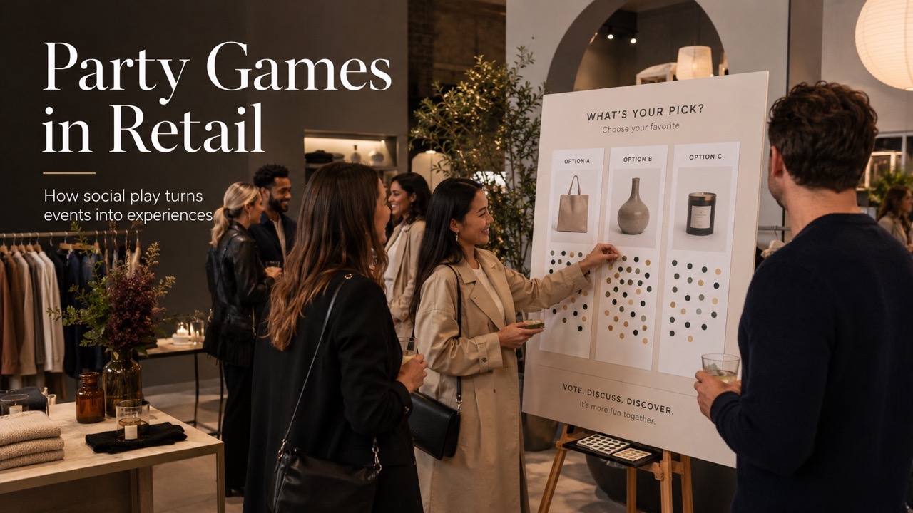 How Party Games Can Turn Retail Events Into Social Experiences Large